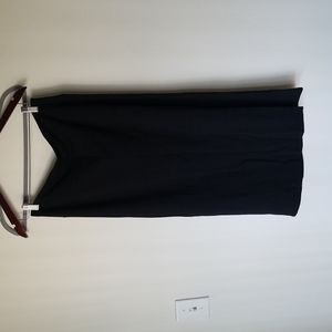 J Jill Black Wearever Midi Skirt